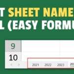 Get The Sheet Name In Excel Easy Formula YouTube