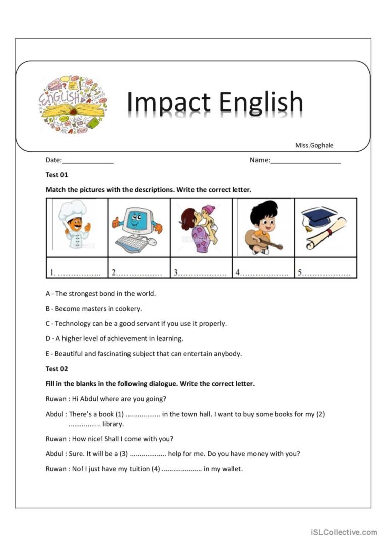 Grade 8 Paper English ESL Worksheets Pdf Doc Grade 8 Paper English ESL Worksheets Pdf Doc