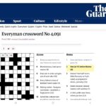 Guardian Everyman Crossword No 4 091 YouTube