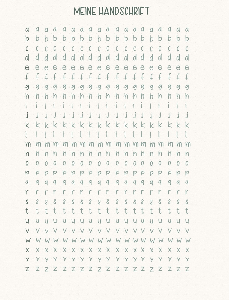 Handwriting Template Notability Gallery