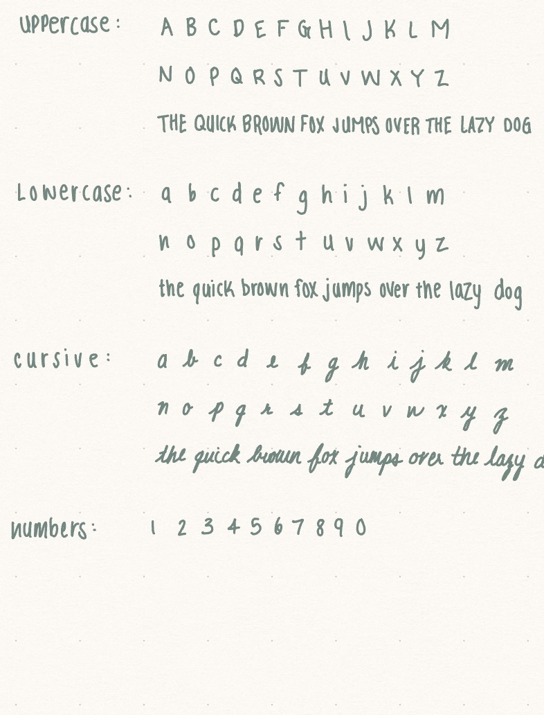 Handwriting Template Notability Gallery
