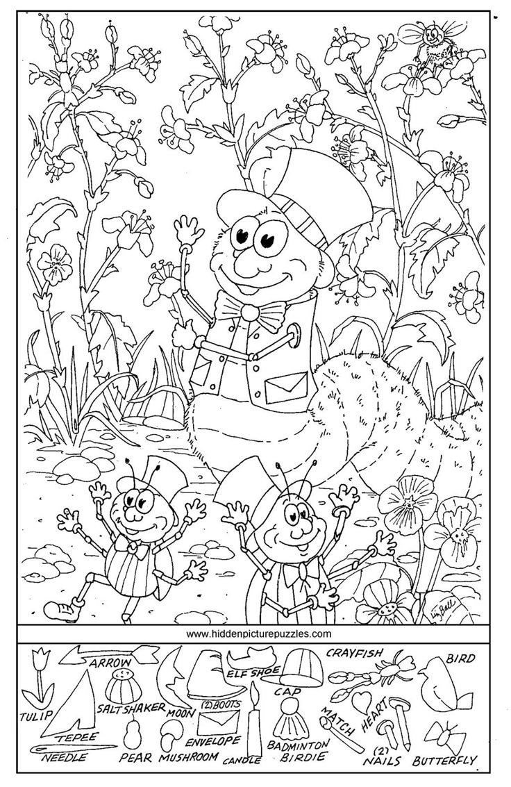 printable hidden pictures free