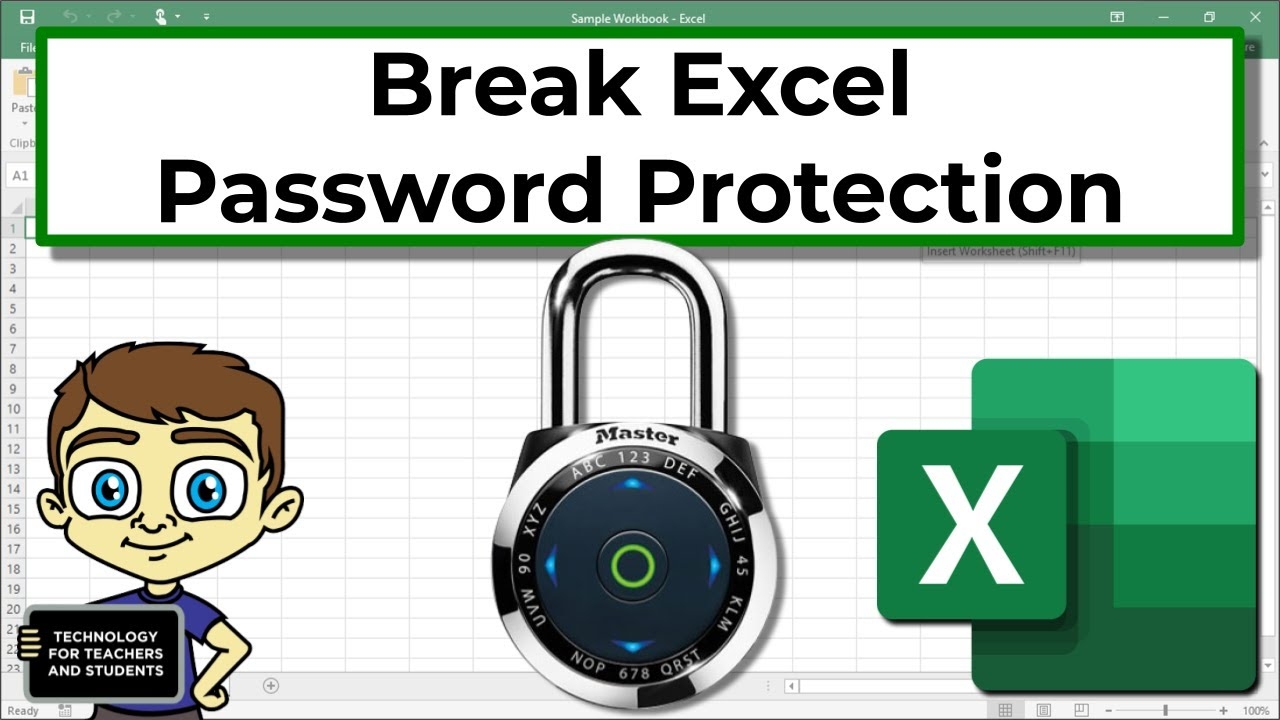 How To Break Password Protection From A Protected Excel Sheet YouTube