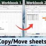 How To Copy Or Move Worksheet To Another Excel File Microsoft Excel YouTube