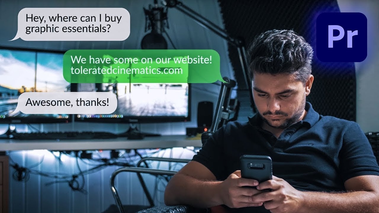 How To Create A Message Bubble In Premiere Pro EASY Tutorial YouTube