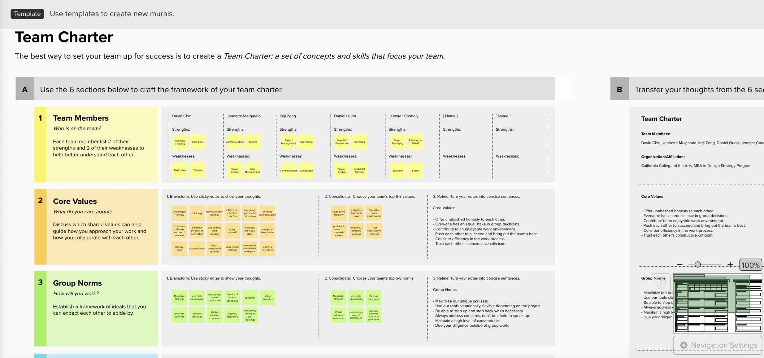 How To Create A Team Working Agreement Mural