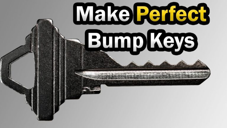 How To Cut A Bump Key Learn To Make Bump Keys YouTube