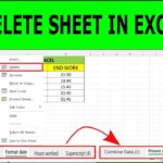 How To Delete Sheet In Excel Delete A Worksheet In Microsoft Excel YouTube