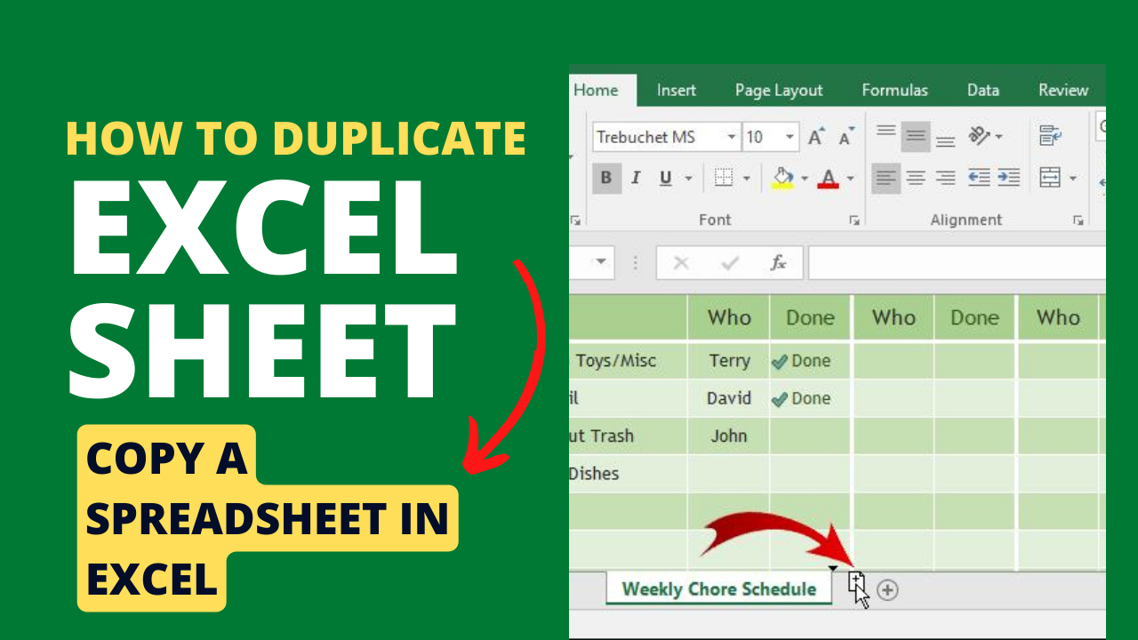 How To Duplicate Excel Sheet Copy A Spreadsheet In Excel Earn Worksheets Library
