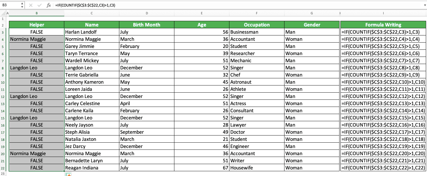 excel worksheet name
