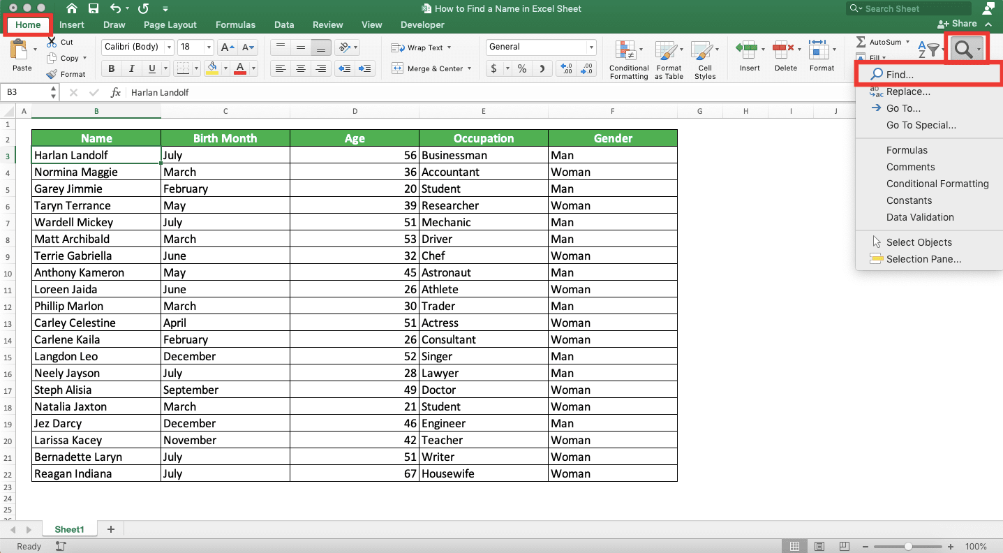 excel worksheet name in cell