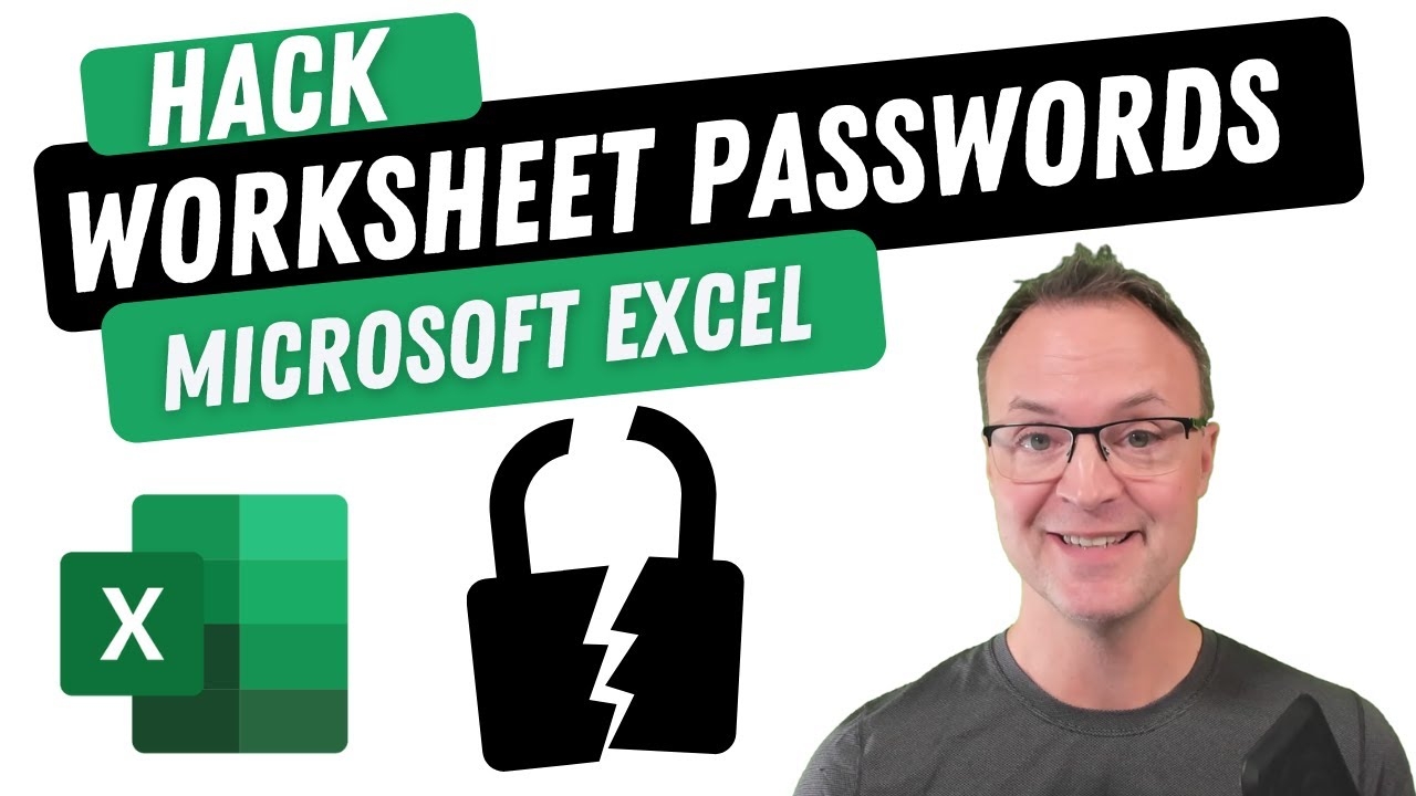 How To Hack Worksheet Passwords In Microsoft Excel YouTube