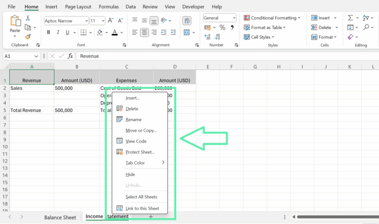 How To Hide And Unhide Worksheets In Excel Downloadable Template 