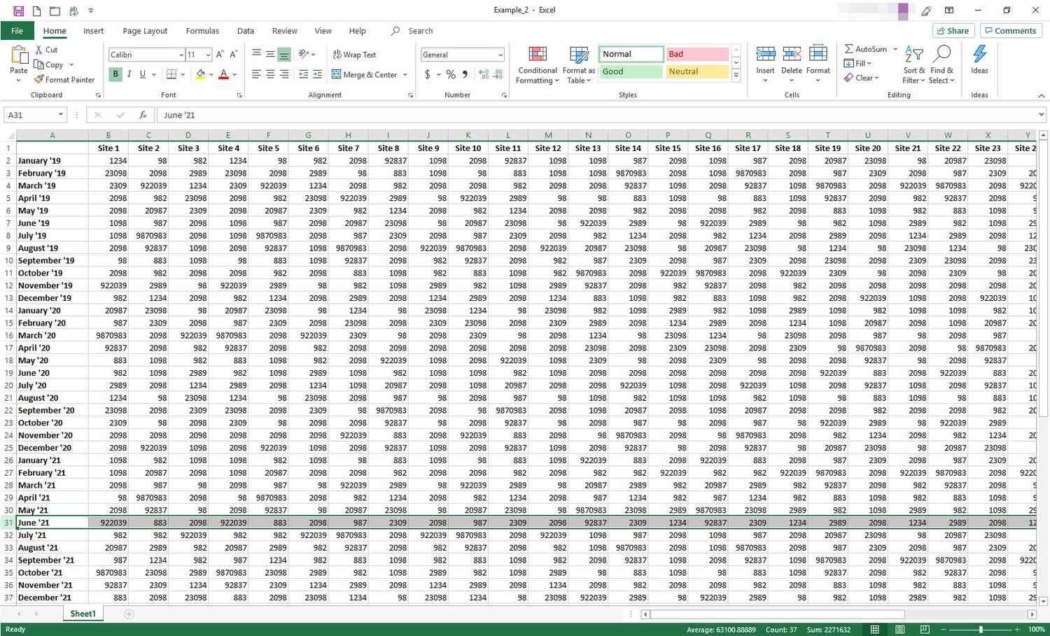 How To Limit Rows And Columns In An Excel Worksheet