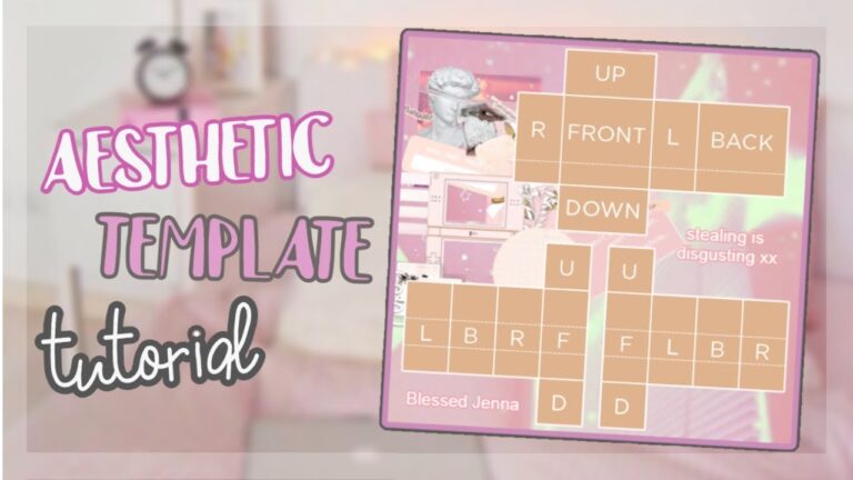 How To Make Aesthetic Clothing Templates On Roblox Easy YouTube