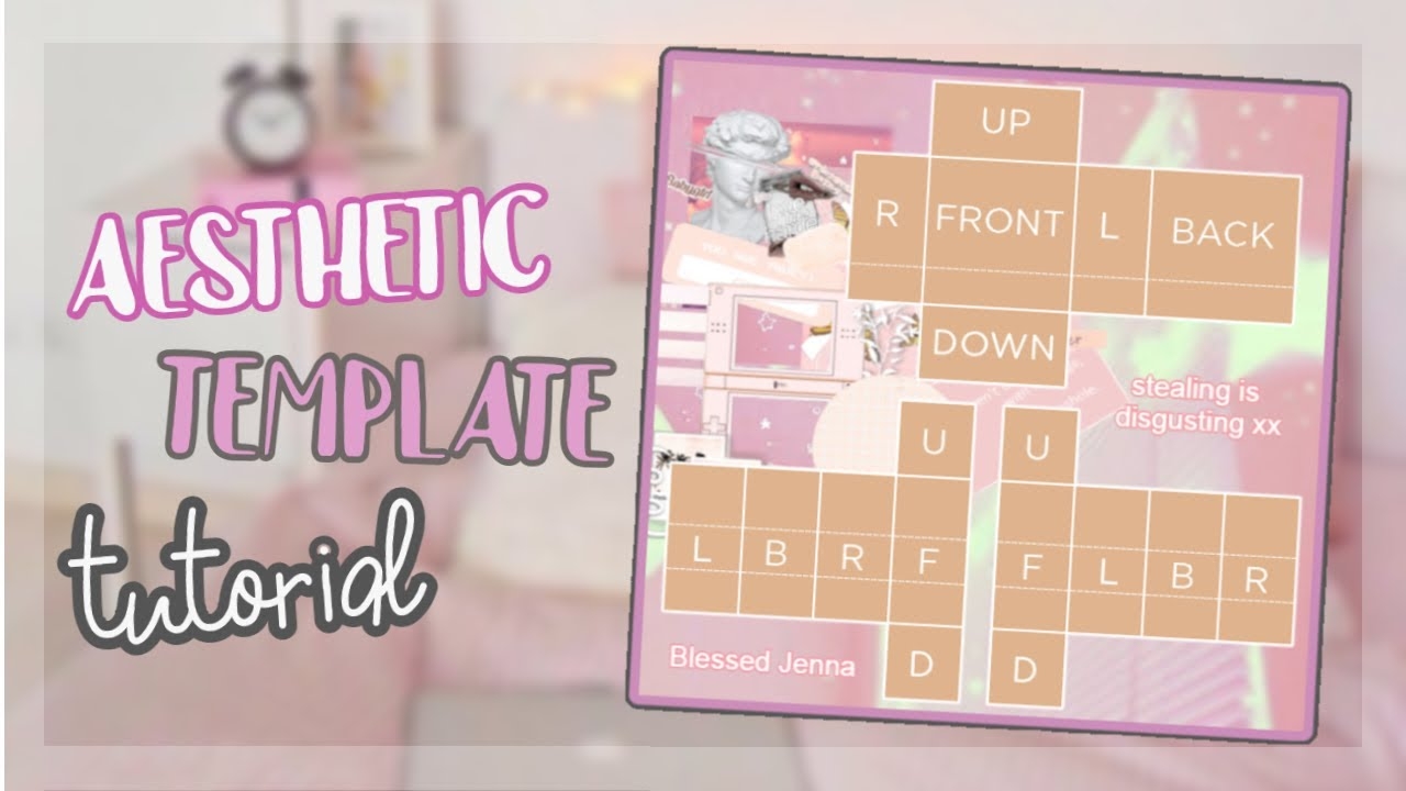 How To Make Aesthetic Clothing Templates On Roblox Easy YouTube