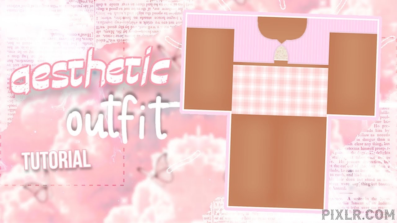 aesthetic roblox clothes template