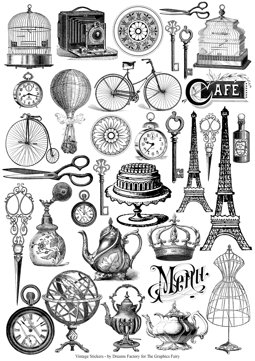 aesthetic sticker printable