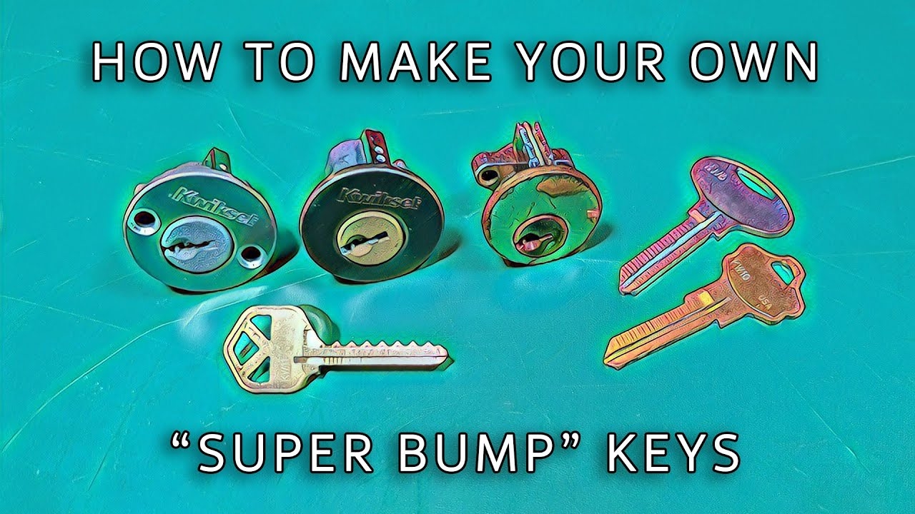 How To Make Your Own Super Bump Keys YouTube