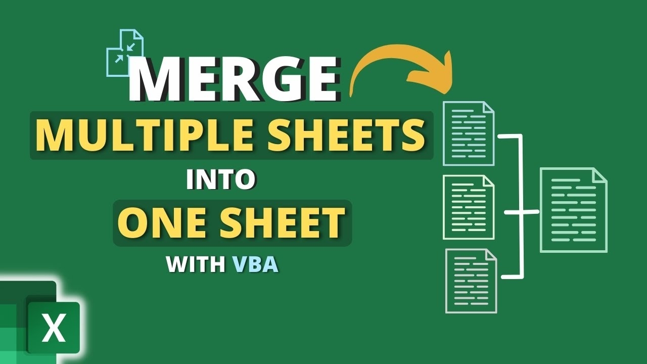 excel merge multiple worksheets into one