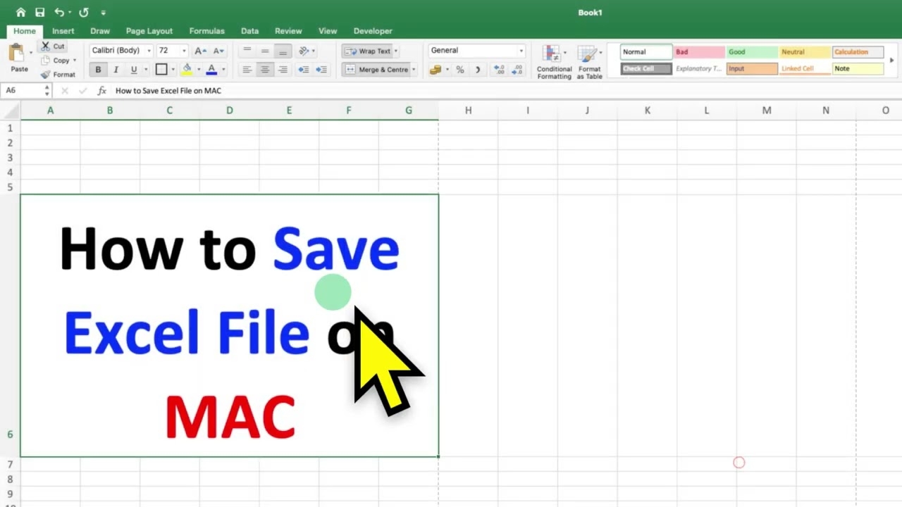 how to save excel worksheet