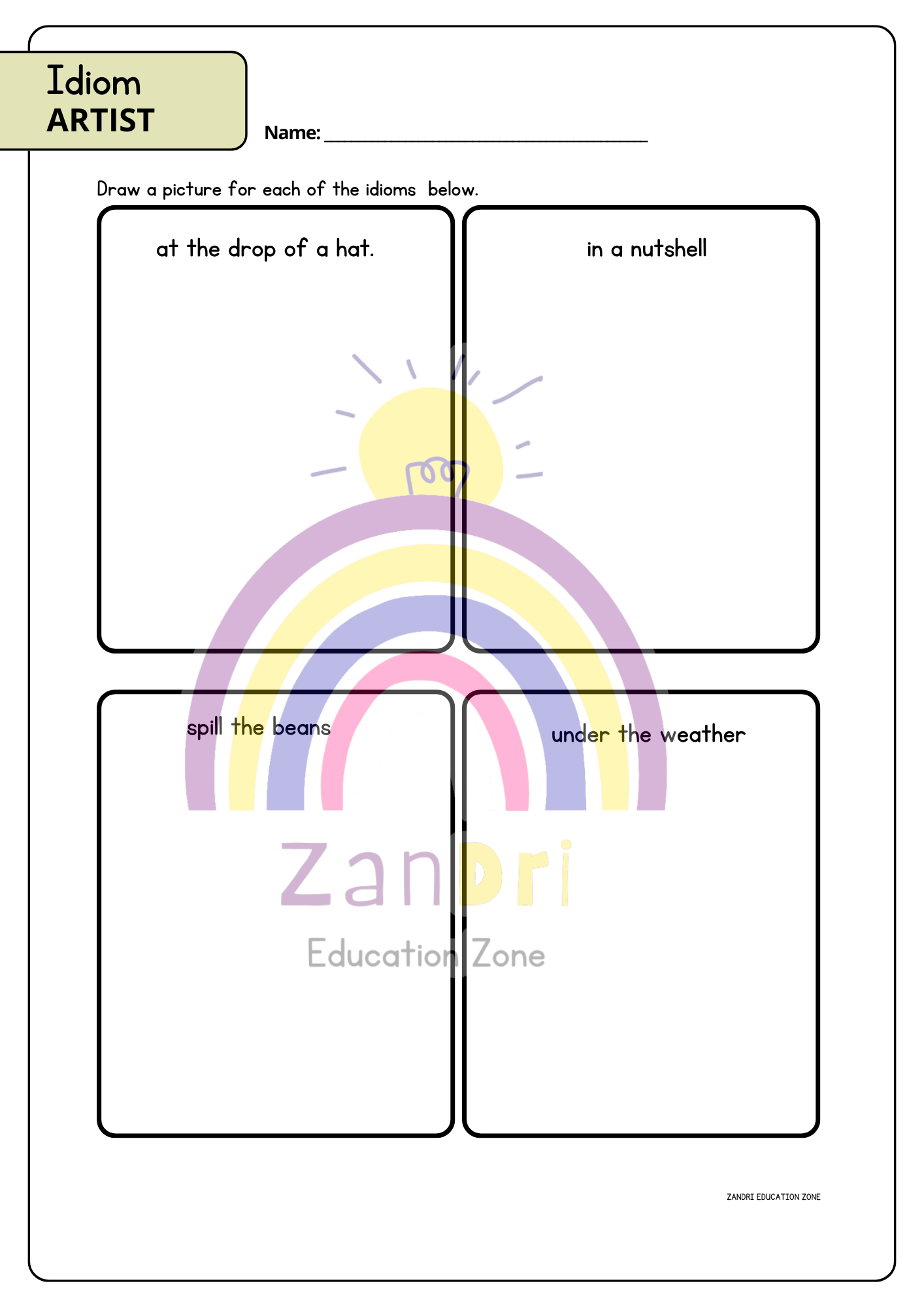 idiom worksheets 3rd grade idiom worksheets 3rd grade