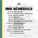 Indianapolis Motor Speedway On X 2025 Calendar Drop Here Is Your Full Season Schedule For Next Year At The Racing Capital Of The World Can t Wait To See You At Your