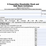 IRS Form 7203 Walkthrough S Corporation Shareholder Stock And Debt Basis Limitations YouTube