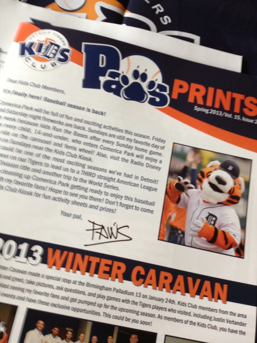 Joining The Detroit Tigers Kids Club Bless You Boys