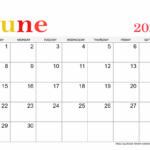 June 2025 Calendar 55 Best Free Printable Templates