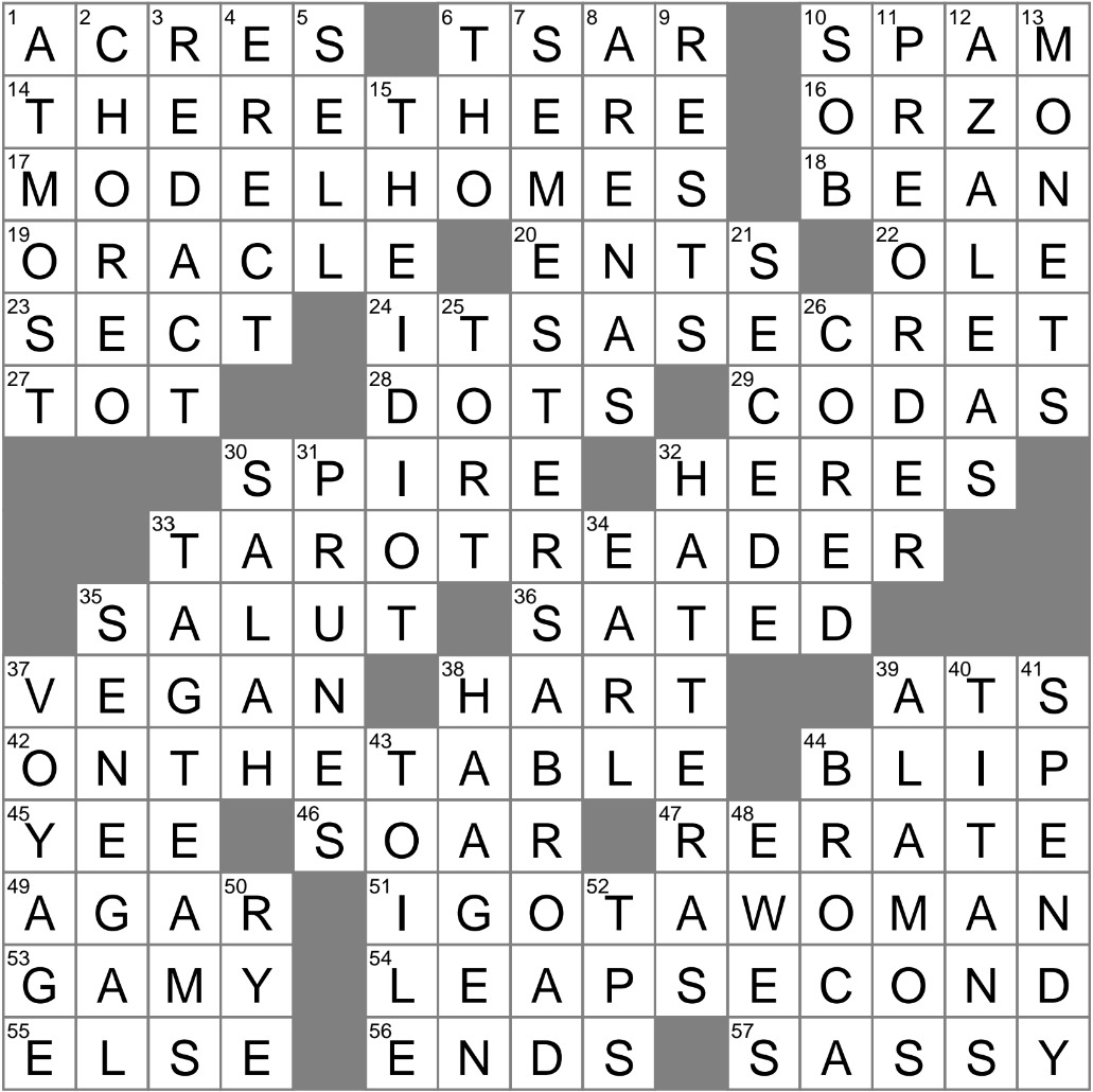 LA Times Crossword 29 Mar 25 Saturday LAXCrossword