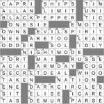 LA Times Crossword 3 Jun 25 Tuesday LAXCrossword