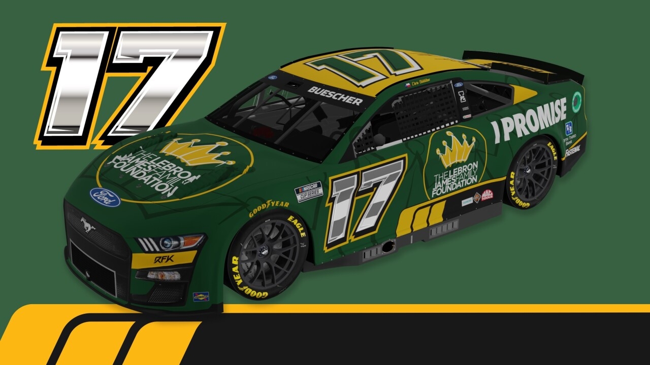 LeBron James Family Foundation To Be Featured On NASCAR Race Car In Aug 7