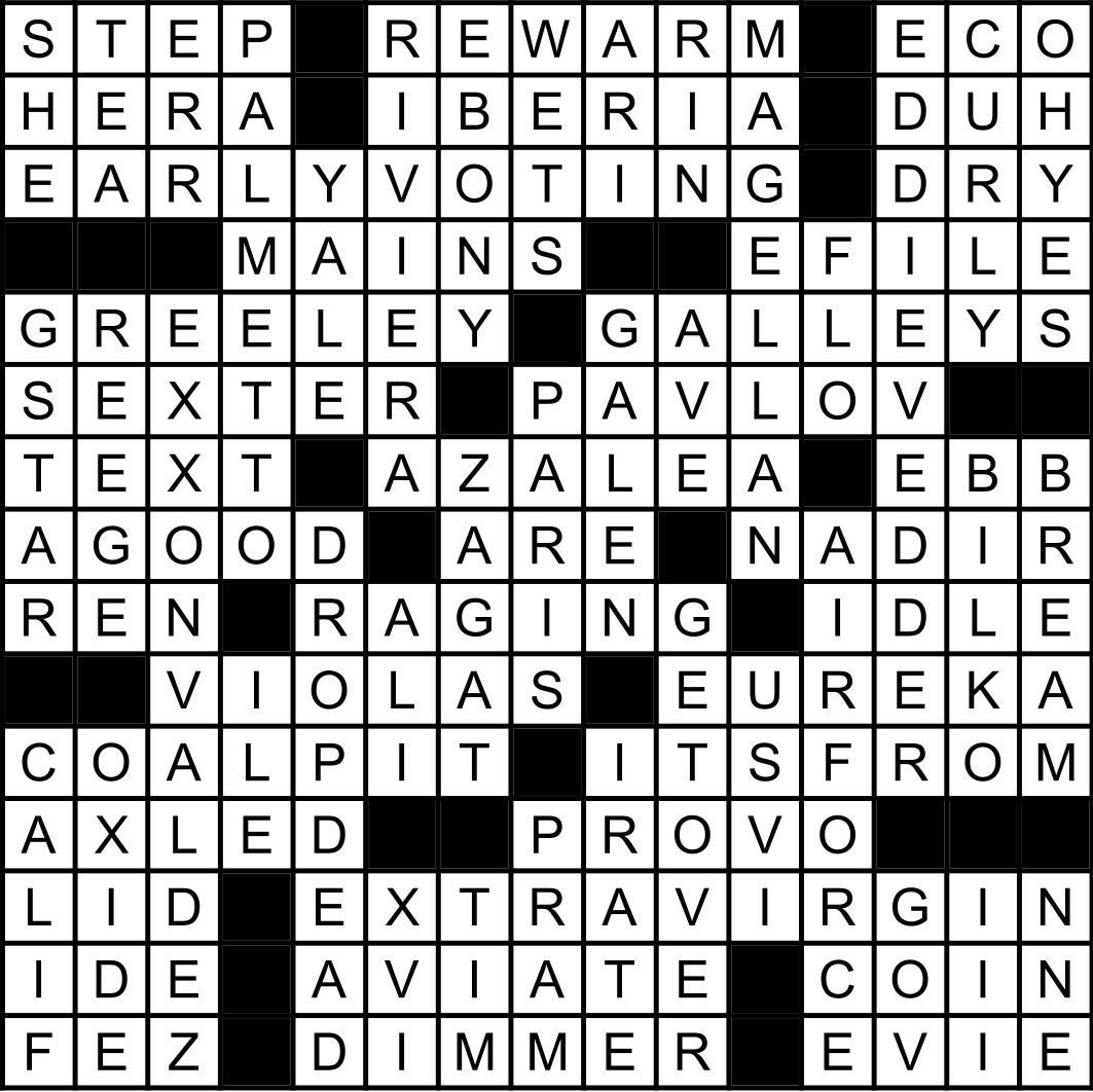 new york times crossword answers april 6 2025