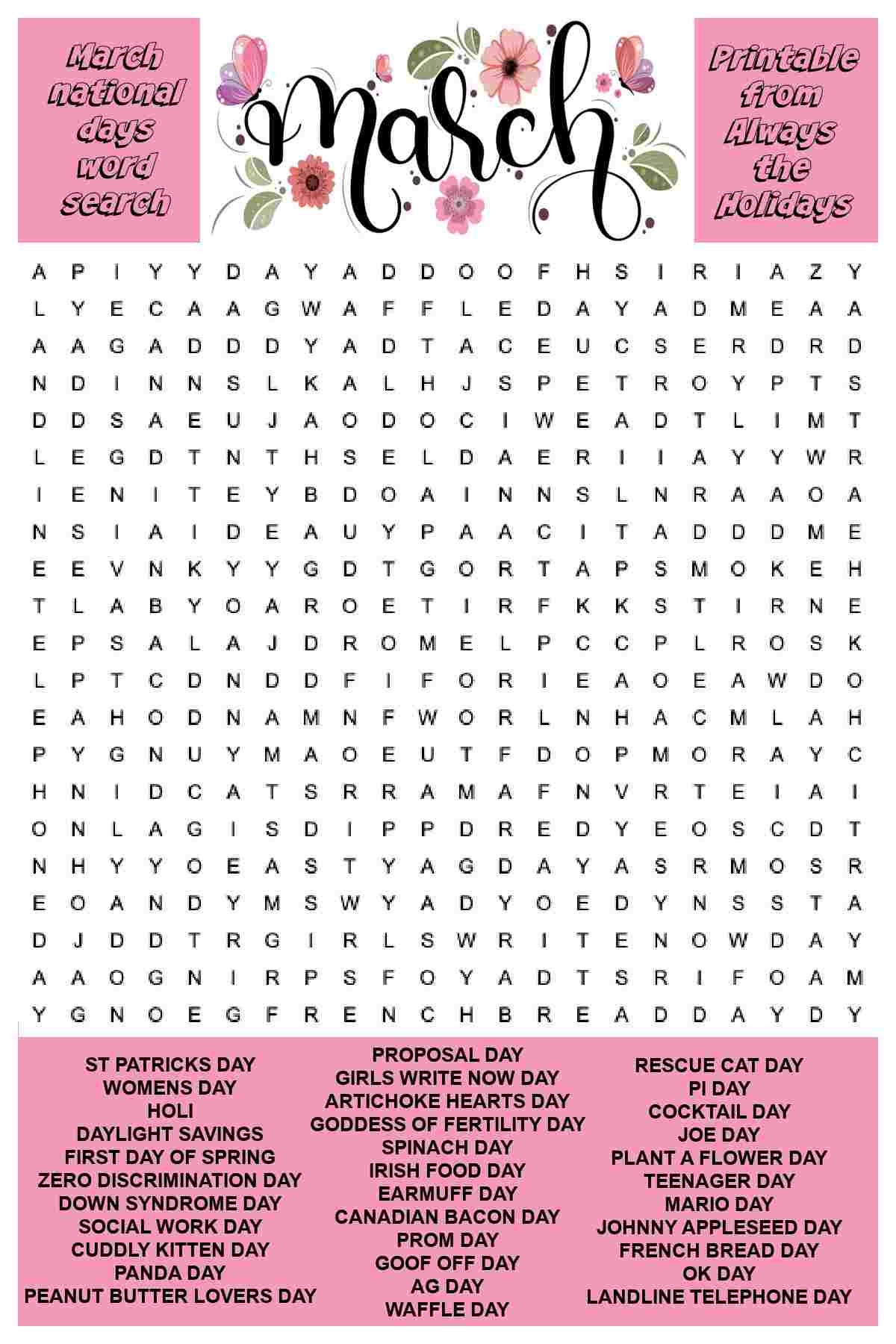 printable word puzzles for adults