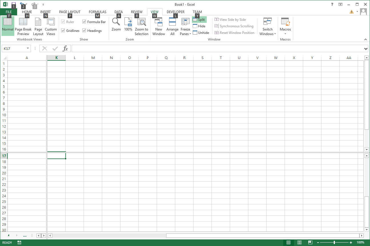 excel worksheet tabs missing