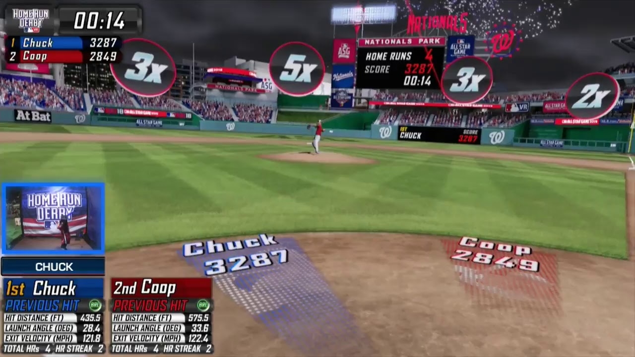 MLB Home Run Derby VR Finals YouTube