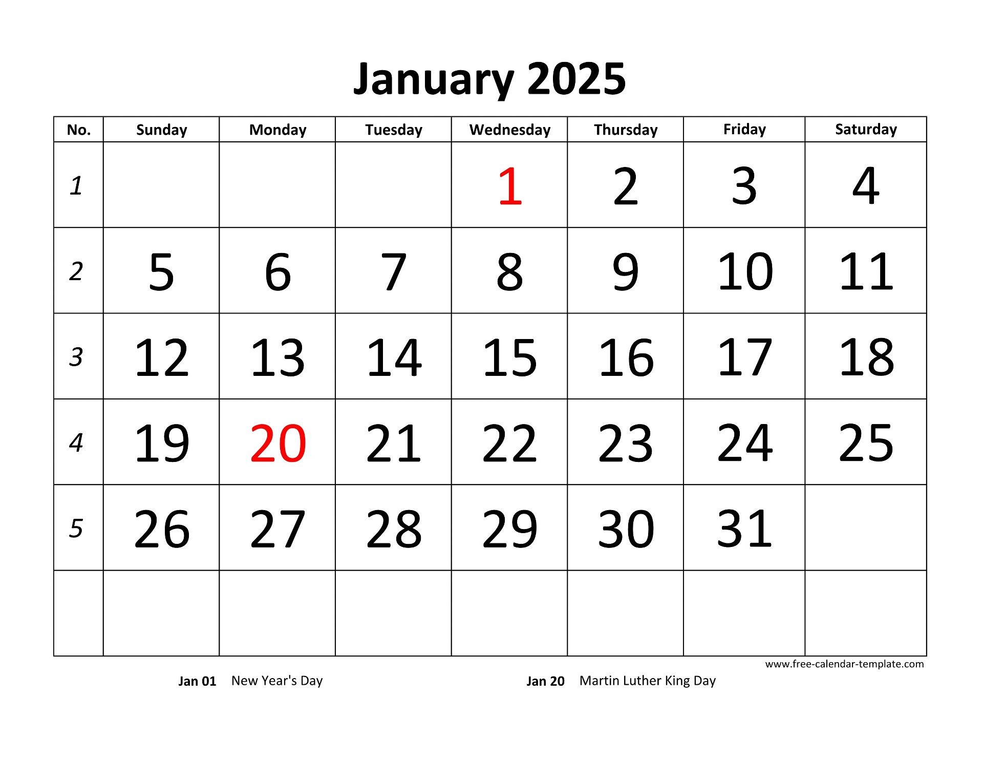 printable editable calendar 2025