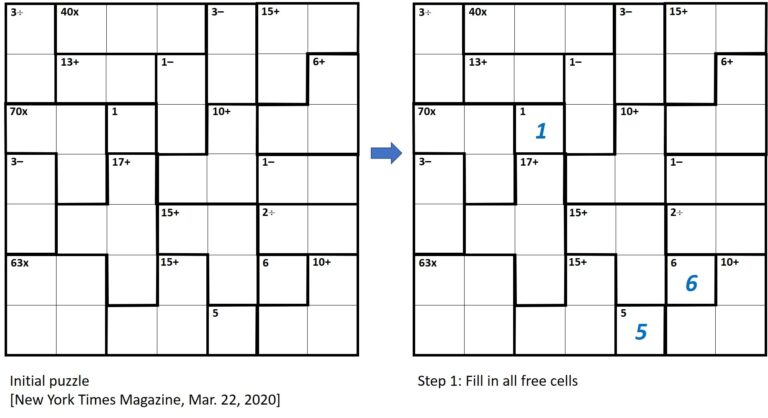 More KenKen Puzzles