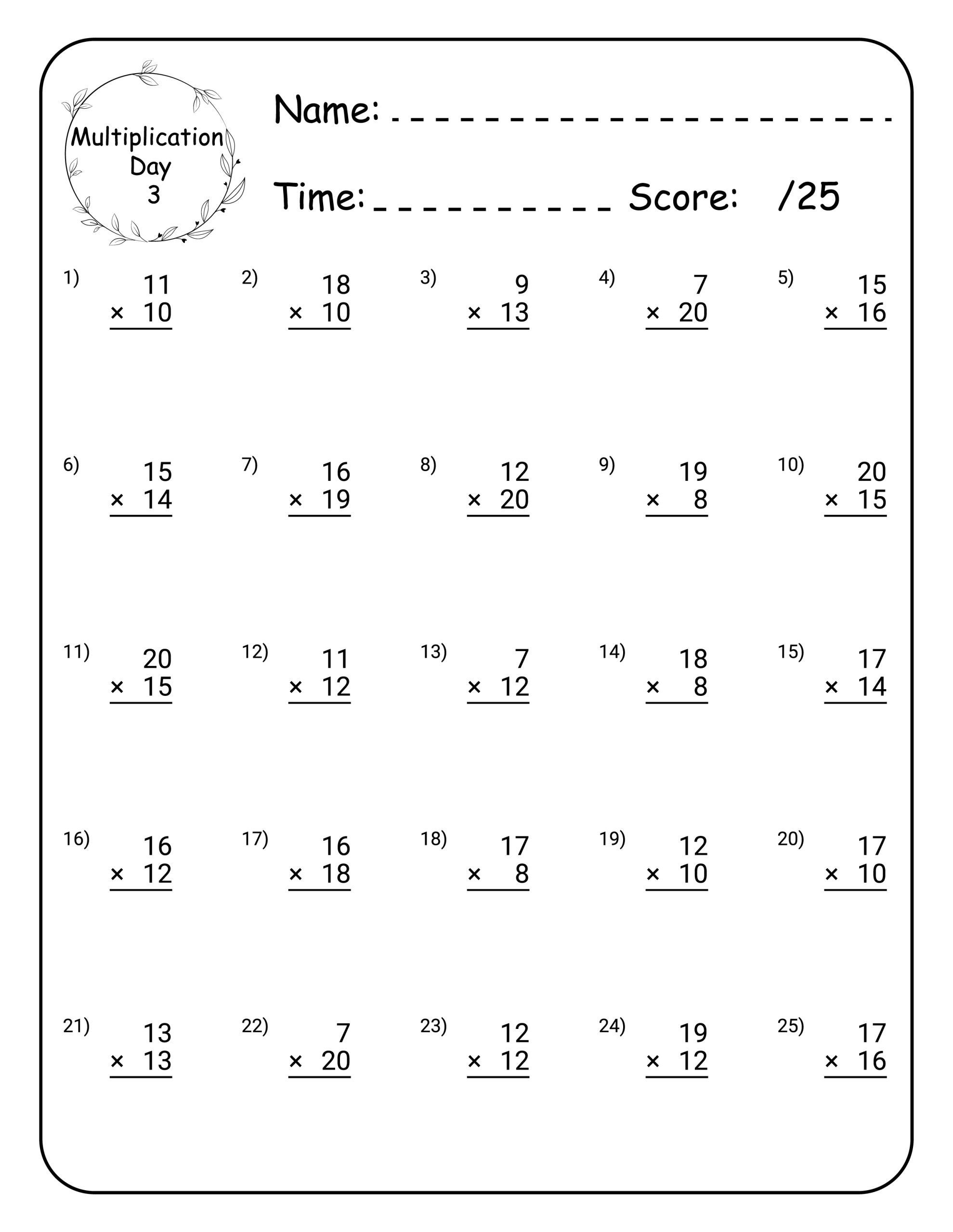 math worksheets 5th grade