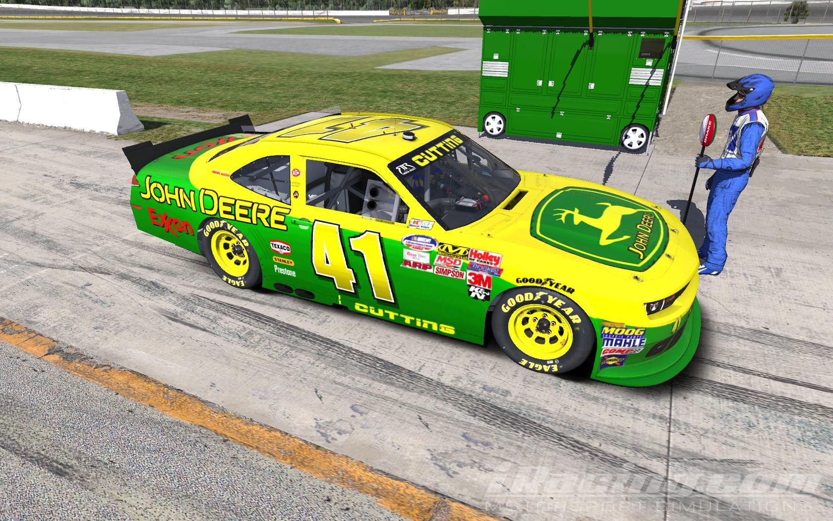 is john deere sponsoring a nascar team