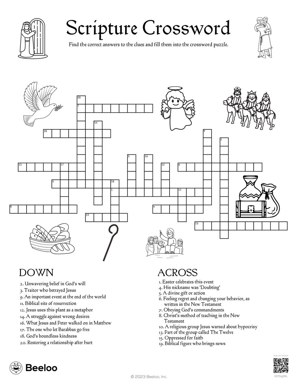 printable bible puzzles for youth