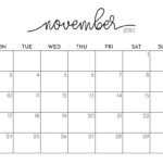 November 2025 Calendars 107 FREE Printables Printabulls