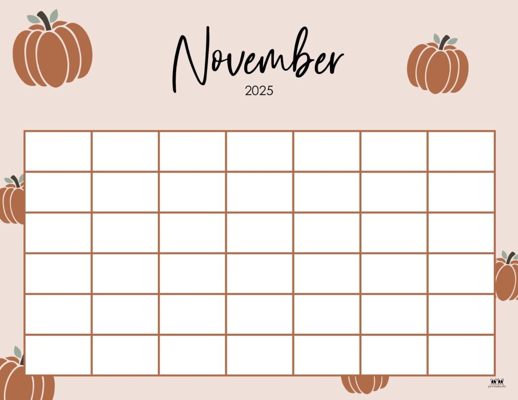 printable blank nov 2025 calendar