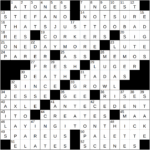 NYXCrossword Answers To The New York Times Crossword