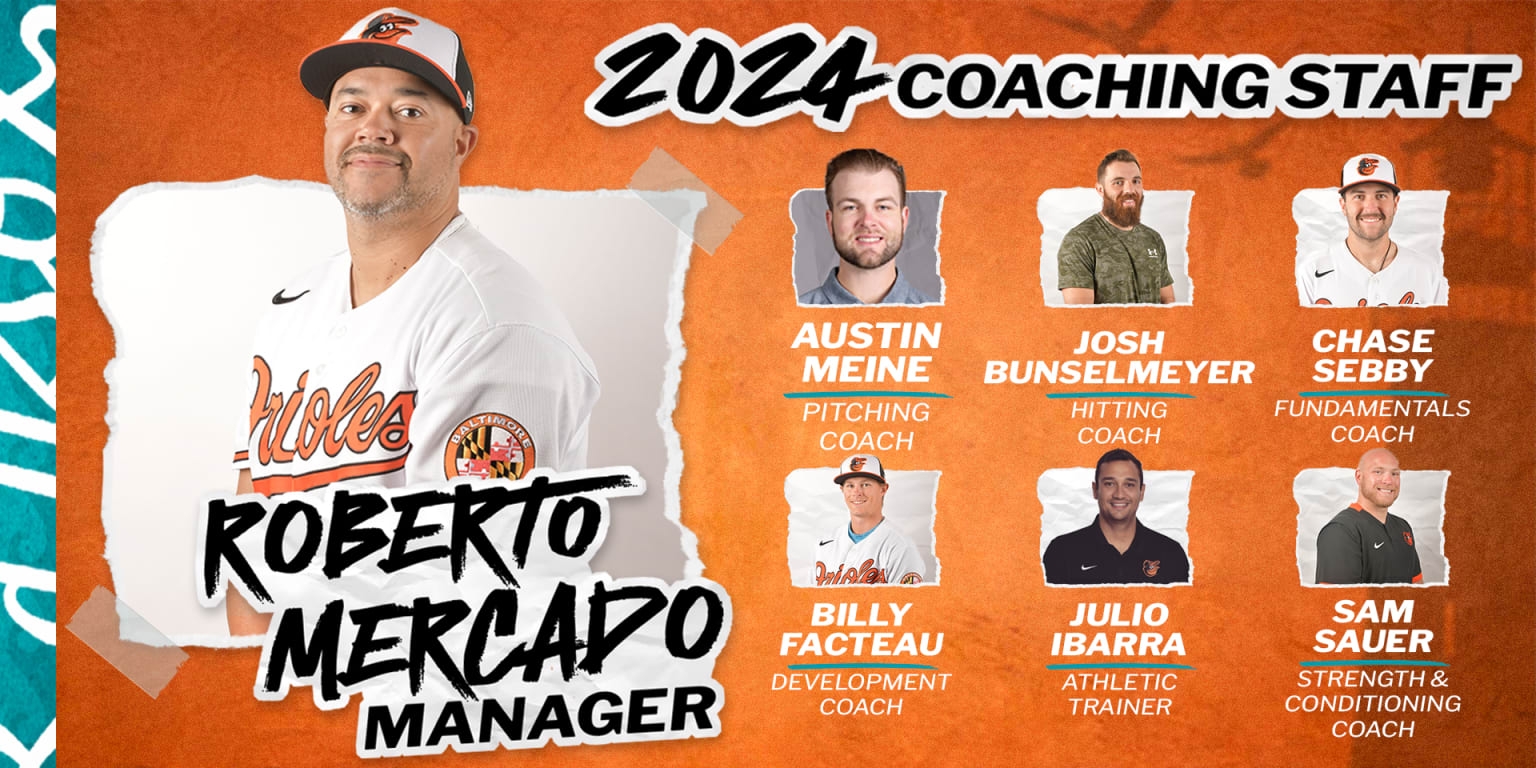 Orioles Announce Baysox Coaching Staff For 2024 Baysox