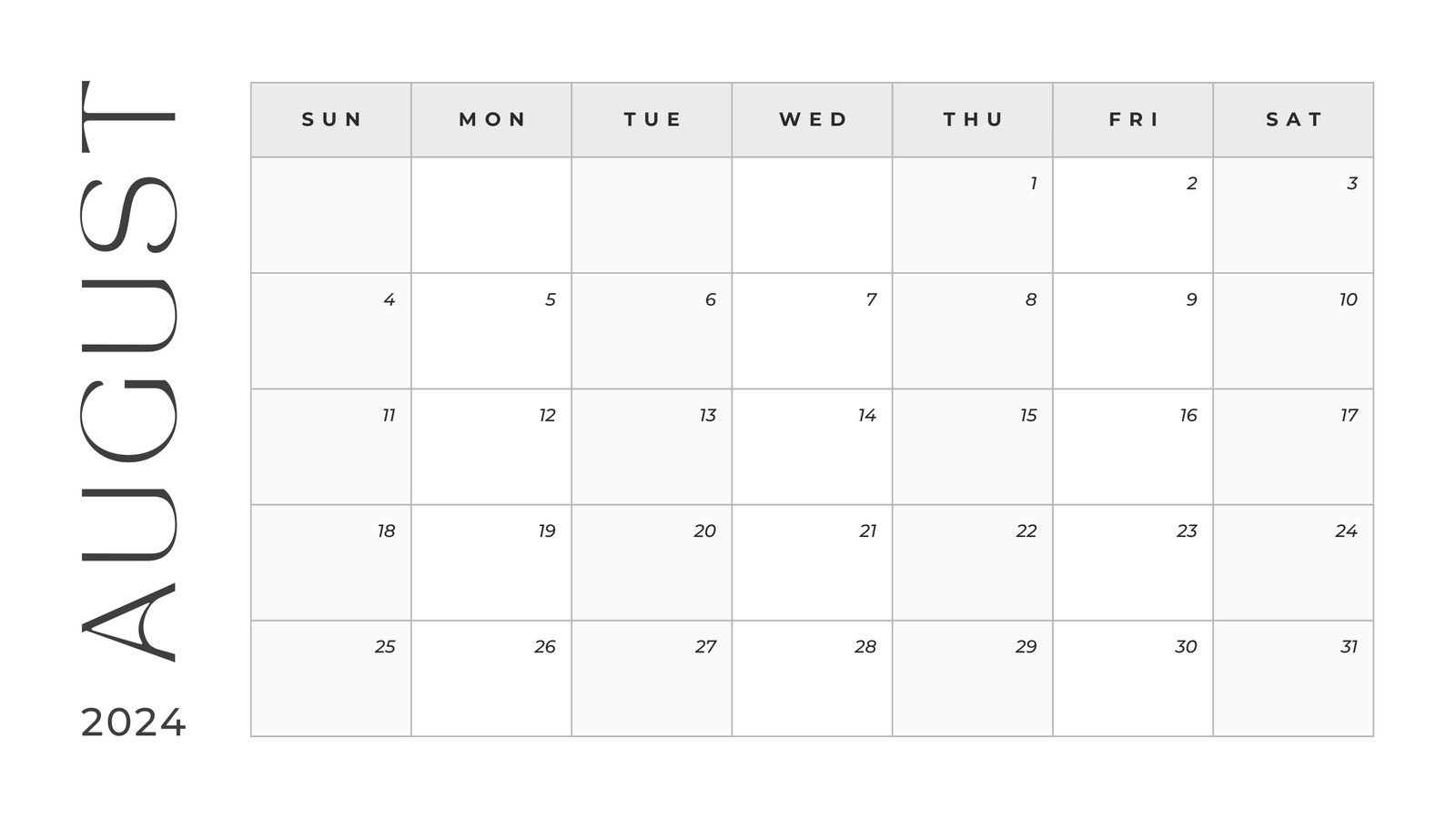 Page 2 Free Printable Customizable Monthly Calendar Templates Canva