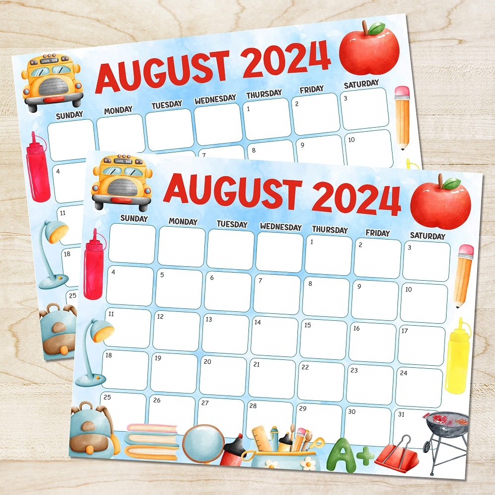 printable august 2024 calendar