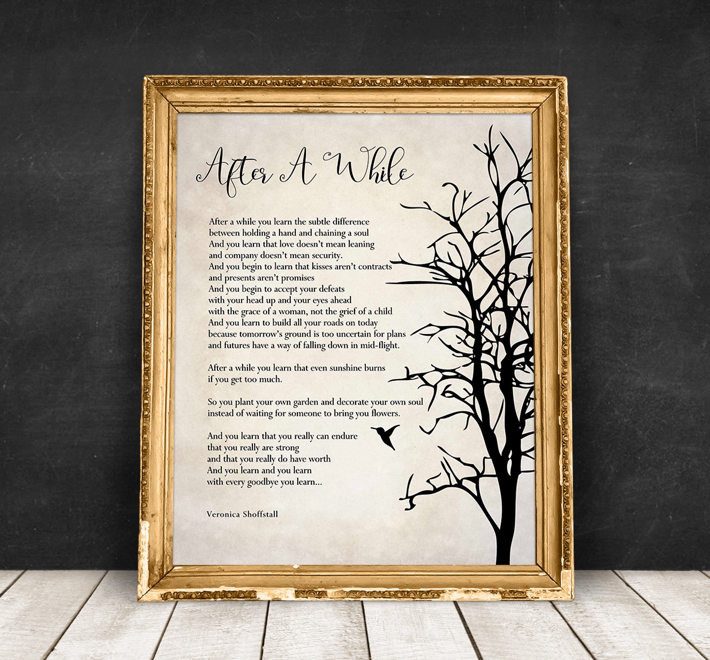 after a while poem printable