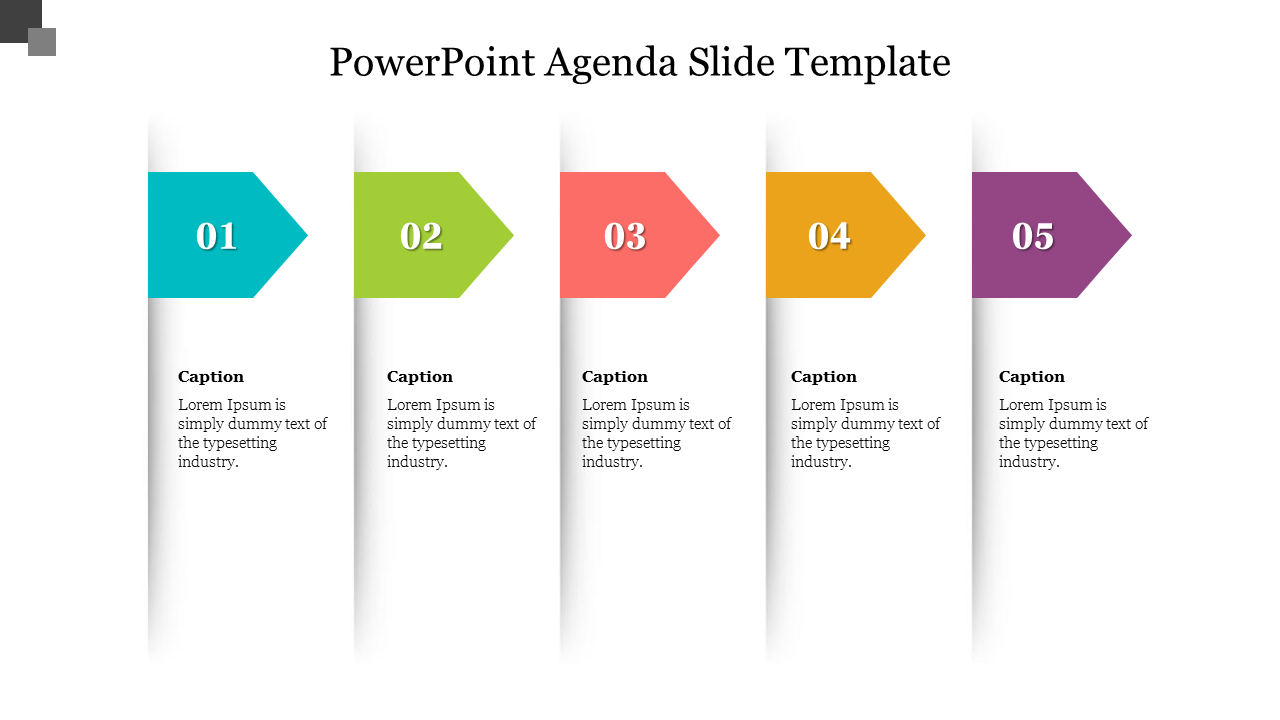 agenda ppt template